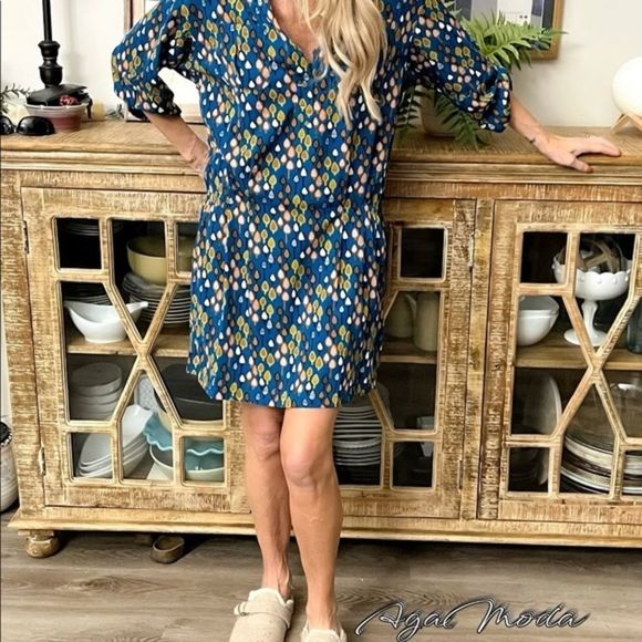 VINTAGE Fossil mini dress/tunic - Picture 1 of 15